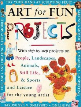 Paperback Art for Fun Projects Book