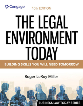 Paperback The Legal Environment Today Book