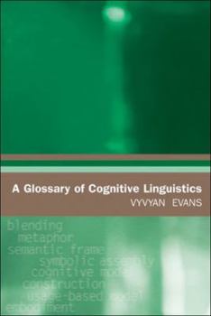 Paperback A Glossary of Cognitive Linguistics Book