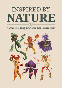 Paperback Inspired by Nature: Designing Botanical Characters Book