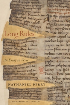 Paperback Long Rules: An Essay in Verse Book