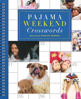 Spiral-bound Pajama Weekend Crosswords Book