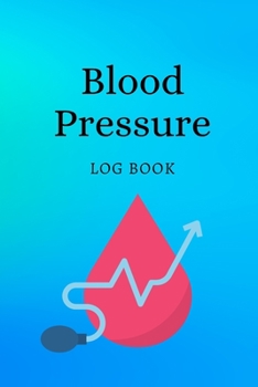 Paperback Blood Pressure Log Book