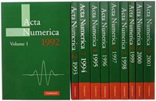 Paperback ACTA Numerica 10 Volume Paperback Set Book