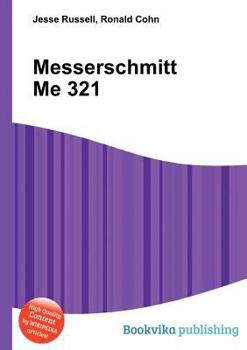 Paperback Messerschmitt Me 321 Book
