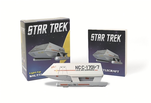 Paperback Star Trek: Light-Up Shuttlecraft [With 32 Page Book and Light Up Shuttlecraft] Book