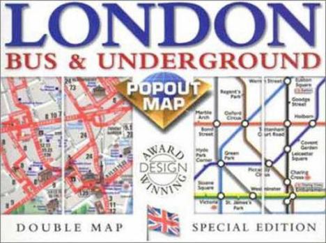 Hardcover Popout-Popout London Bus/Underground Book