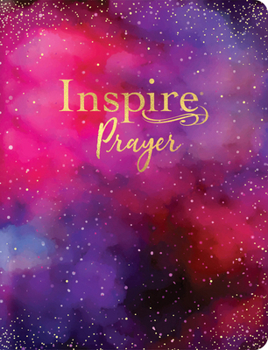 Inspire PRAYER Bible Giant Print NLT, Filament-Enabled Edition (LeatherLike, Purple): The Bible for Coloring & Creative Journaling
