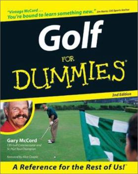 Paperback Golf for Dummies Book