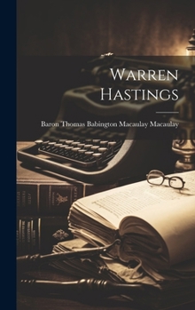 Hardcover Warren Hastings Book