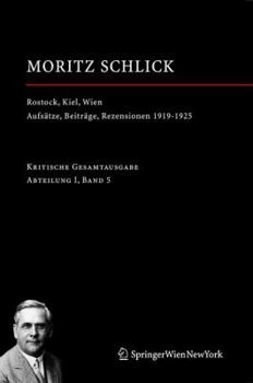 Hardcover Rostock, Kiel, Wien: Aufsätze, Beiträge, Rezensionen 1919-1925 [German] Book