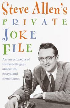 Paperback Steve Allen's Private Joke File Book