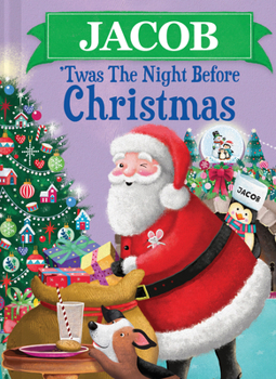 Hardcover Jacob 'Twas the Night Before Christmas Book