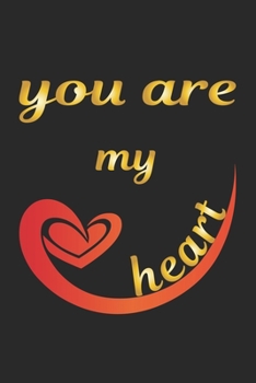 Paperback You are my heart: Notebook, Journal - Gift Idea for Valentine's Day - checkered - 6x9 - 120 pages Book