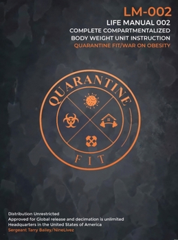 Hardcover Quarantine Fit/ Life Manual 002: War on Obesity Book