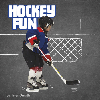 Hardcover Hockey Fun Book