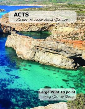Paperback ACTS Easier-to-read King James: LARGE PRINT — 18 point, King James Today™ Book