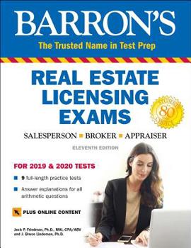 Paperback Real Estate Licensing Exams Book