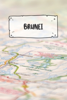 Paperback Brunei: Ruled Travel Diary Notebook or Journey Journal - Lined Trip Pocketbook for Men and Women with Lines Book