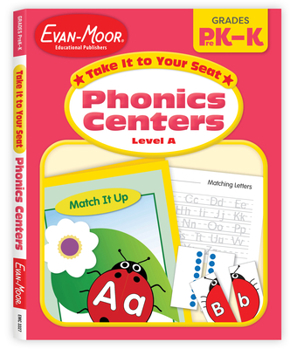Phonics Centers, Prek-k (Take It to Your Seat) - Book  of the Take it to Your Seat
