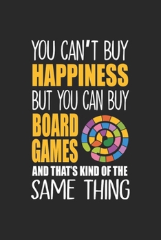 Paperback Notebook: Board Games Gamer Dice Rpg Tabletop Gifts 120 Pages, 6X9 Inches, Dot Grid Book