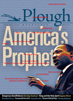 Paperback Plough Quarterly No. 16 - America's Prophet Book