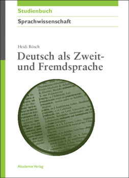 Hardcover Deutsch ALS Zweit- Und Fremdsprache [German] Book