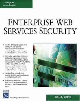 Paperback Enterprise Web Services Security [With CDROM] Book