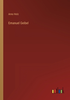 Paperback Emanuel Geibel [German] Book