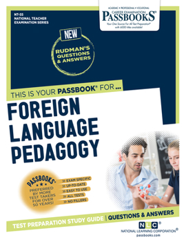 Paperback Foreign Language Pedagogy (Nt-55): Passbooks Study Guide Volume 55 Book