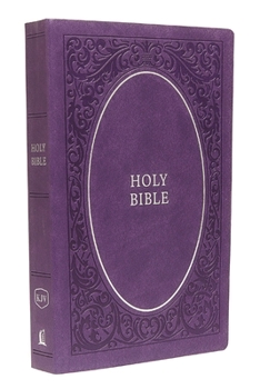Imitation Leather KJV, Holy Bible, Soft Touch Edition, Imitation Leather, Purple, Comfort Print Book