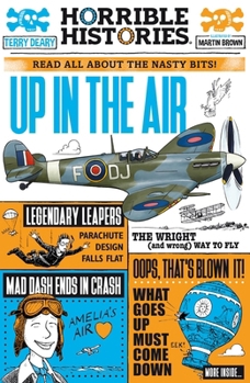 Paperback Up in the Air (Horrible Histories) Book