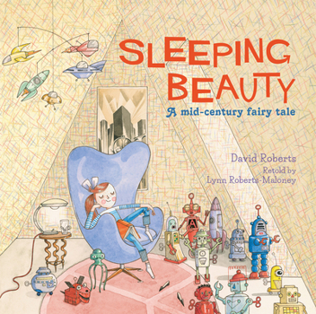 Hardcover Sleeping Beauty: A Mid-Century Fairy Tale Book
