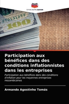 Paperback Participation aux bénéfices dans des conditions inflationnistes dans les entreprises [French] Book