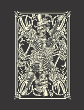 2020 Motorcycle Calendar and Planner For Bikers: Skeleton Guitar Player Motorcycle Biker Music Poker | December 2019 - December 2020 | 8.5 X 11" Large ... | Family | Work | School |Rider| Art | Gift