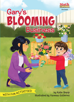 Paperback Gary's Blooming Business: Decimals Book