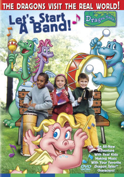 DVD Dragon Tales: Let's Start A Band Book