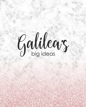 Galilea's Big Ideas: Personalized Notebook - 8x10 Lined Women's Journal