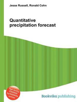 Paperback Quantitative Precipitation Forecast Book