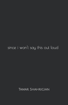 Paperback since i won't say this out loud Book