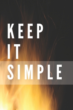 Paperback Keep It Simple Notebook: Composition Notebook - Take Note - Journal - Diary - Photo Album (110 Pages, Blank, 6 x 9) Book