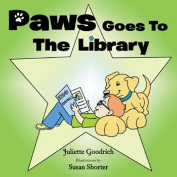 Paperback Paws Goes To The Library Book