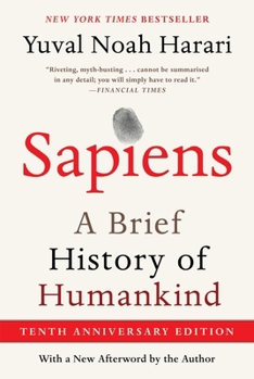 Paperback Sapiens [Tenth Anniversary Ed]: A Brief History of Humankind Book