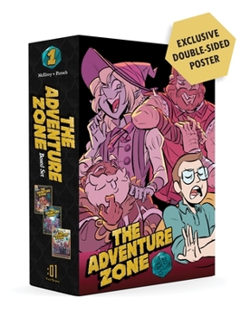 Paperback The Adventure Zone Boxed Set: Here There Be Gerblins, Murder on the Rockport Limited! and Petals to the Metal Book