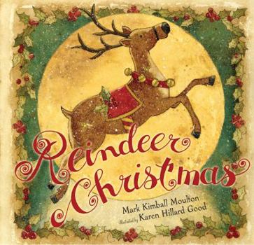 Hardcover Reindeer Christmas Book