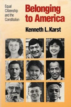 Paperback Belonging to America Book