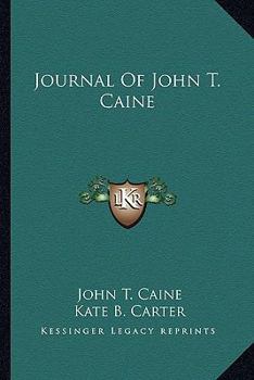Paperback Journal Of John T. Caine Book
