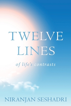 Paperback Twelve Lines: Of life's contrasts Book