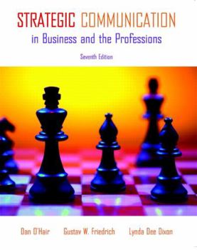 Paperback Strategic Communication in Business and the Professions Book
