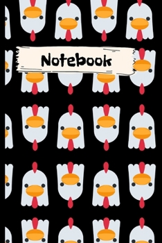 Notebook: Cluckin Crazy Chicken Notebook/Journal.Cute Crazy chicken.Egg Journal: An egg log book, egg tracker, backyard chicken log book, egg notebook, backyard chicken journal that makes a perfect gi